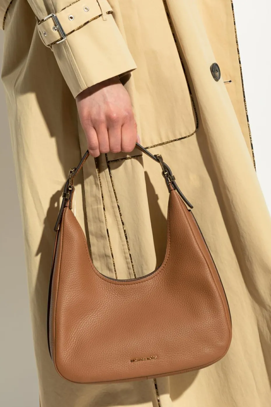 Michael Michael Kors BRĄZOWY Torba na ramię