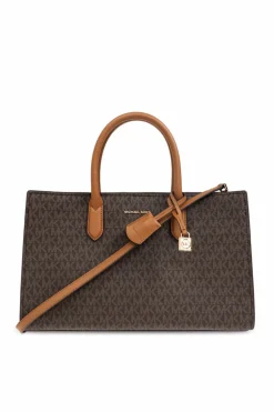Michael Michael Kors BRĄZOWY Torba do ręki `Scarlett`