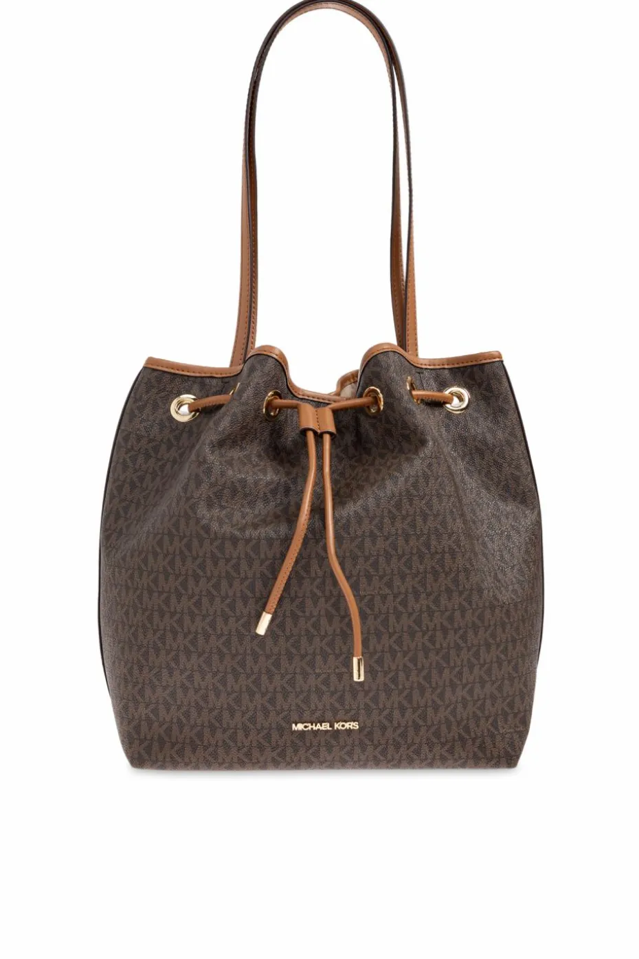 Michael Michael Kors BRĄZOWY Torba typu `bucket'