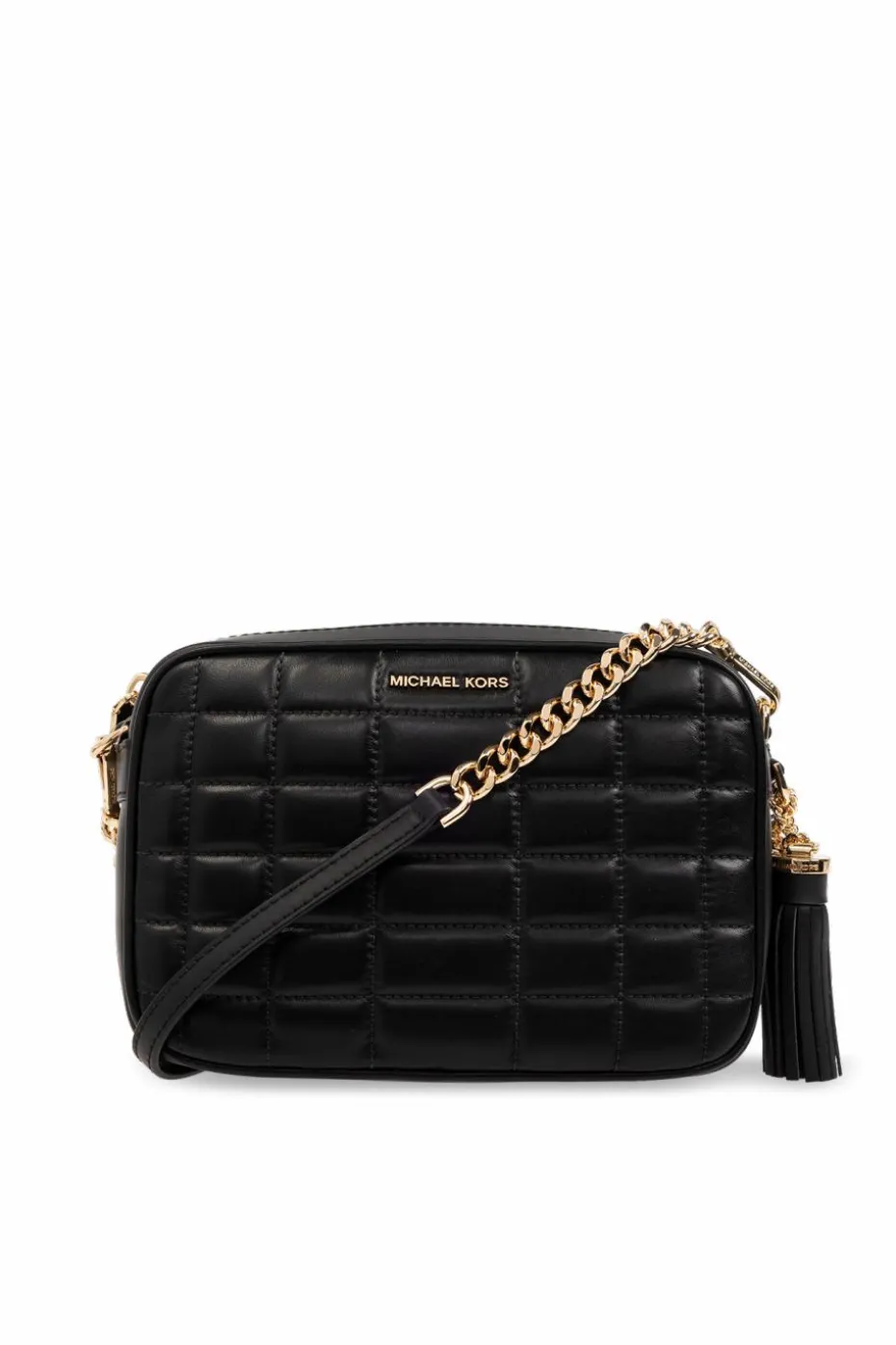 Michael Michael Kors CZARNY Pikowana torba na ramię