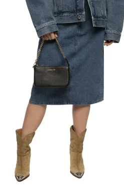 Michael Michael Kors CZARNY Torba do ręki ‘Jet Set’