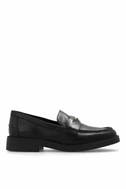 Michael Michael Kors CZARNY Buty ‘Eden’ typu ‘loafers’