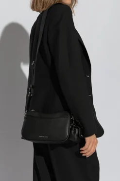 Michael Michael Kors CZARNY Torba na ramię `Jet Set`
