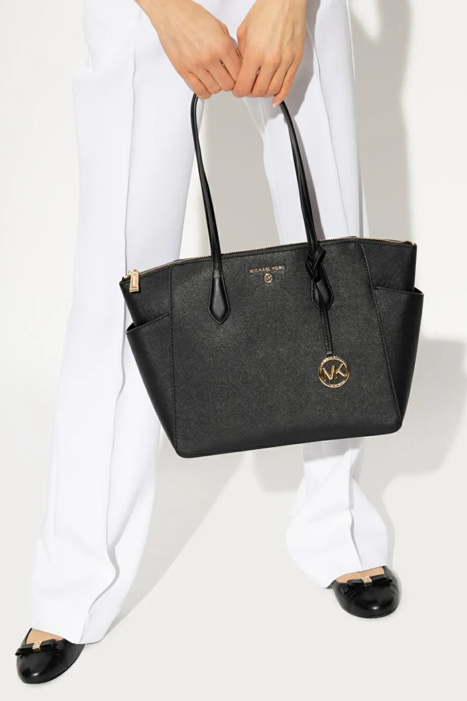 Michael Michael Kors CZARNY Torba na ramię ‘Marilyn Medium’