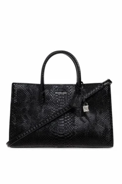 Michael Michael Kors CZARNY Torba do ręki `Scarlett Medium`