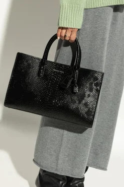 Michael Michael Kors CZARNY Torba do ręki `Scarlett Medium`