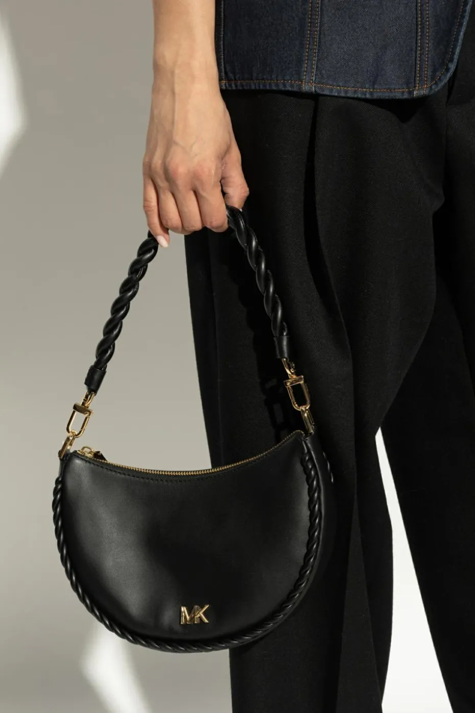 Michael Michael Kors CZARNY Torba na ramię `Kyla Small`