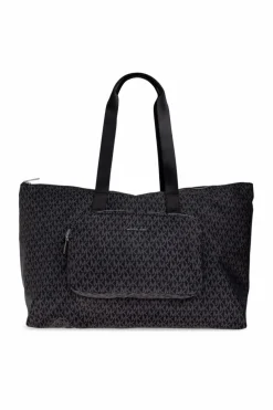 Michael Michael Kors CZARNY Torba podręczna `Tanner Large`
