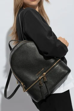 Michael Michael Kors CZARNY Plecak 'Rhea Zip'