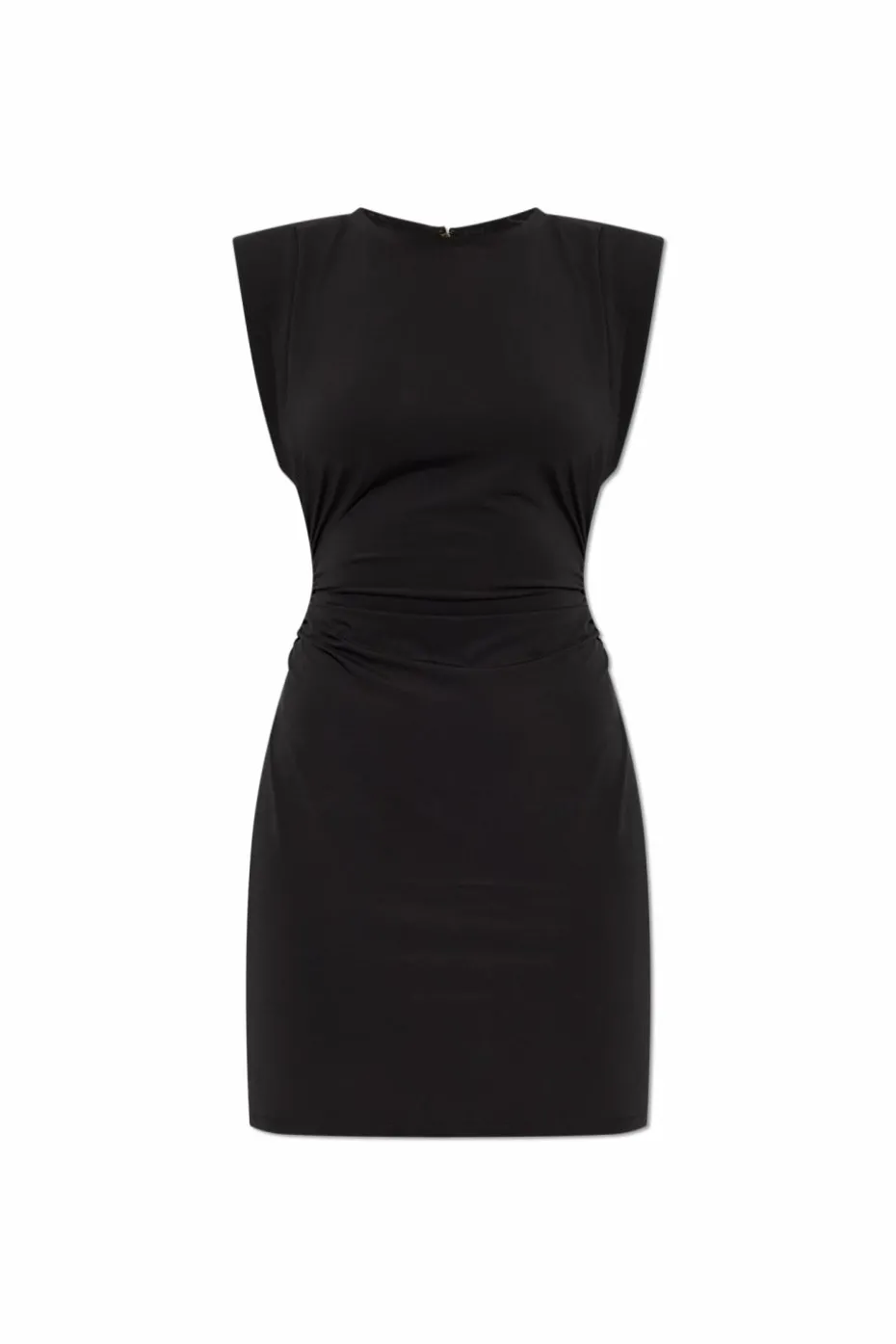Michael Michael Kors CZARNY Sukienka z drapowaniem w talii