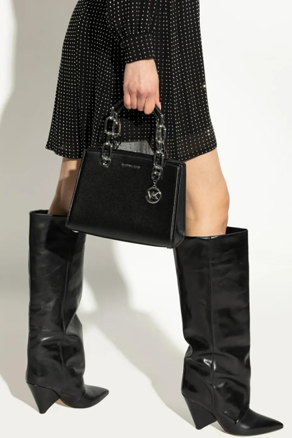Michael Michael Kors CZARNY Torba do ręki `Cynthia`