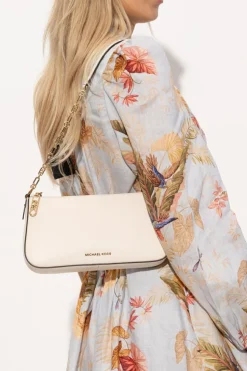 Michael Michael Kors kremowy Torba na ramię `Empire`
