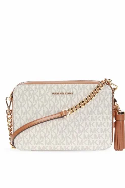 Michael Michael Kors kremowy Torba na ramię ‘Jet Set’