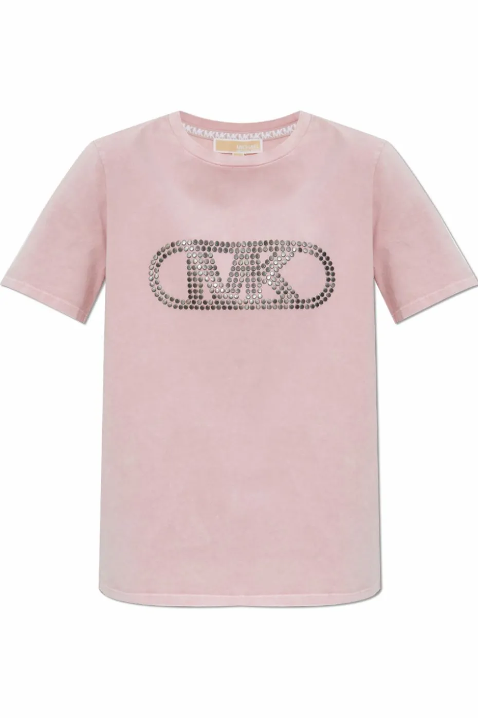 Michael Michael Kors RÓŻOWY T-shirt z aplikacjami