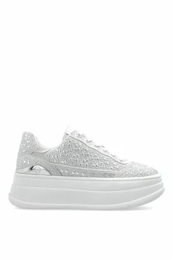 Michael Michael Kors SREBRNY Buty sportowe `Hayes` na platformie