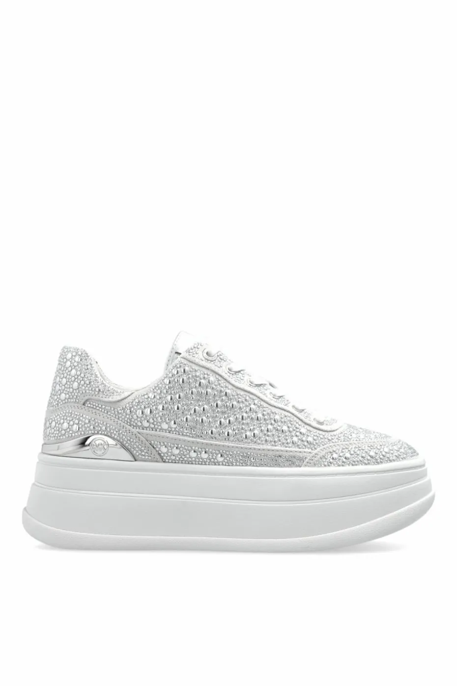Michael Michael Kors SREBRNY Buty sportowe `Hayes` na platformie
