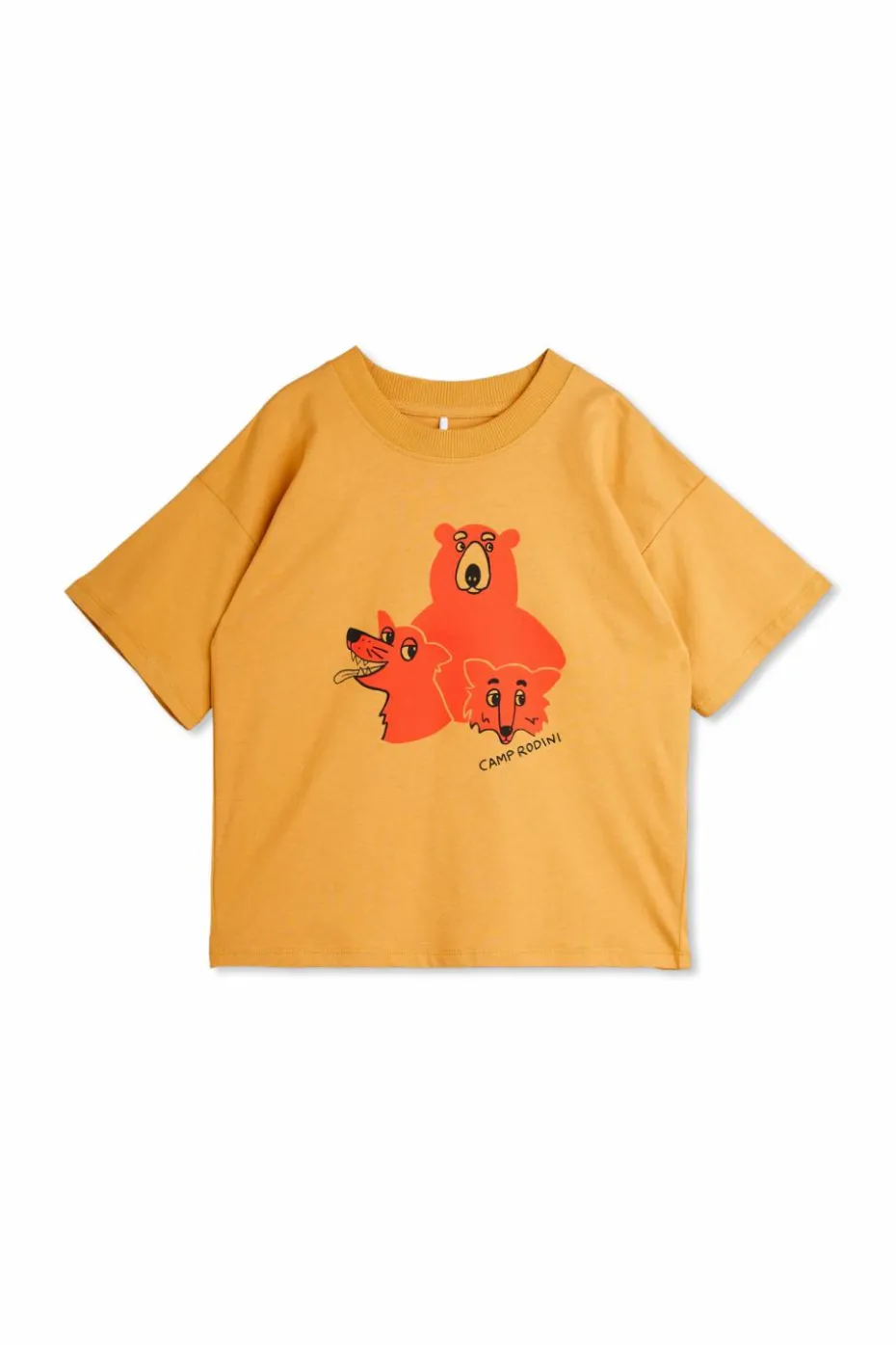 Mini Rodini beżowy Bluza z nadrukiem