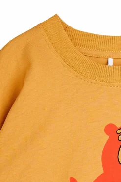 Mini Rodini beżowy Bluza z nadrukiem