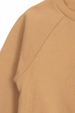Mini Rodini BRĄZOWY Bluza z naszywką
