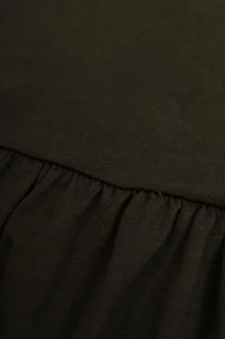 Mini Rodini CZARNY Bawełniana sukienka bez rękawów