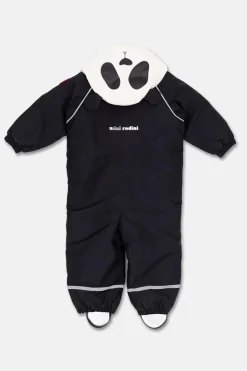 Mini Rodini CZARNY Ocieplany kombinezon