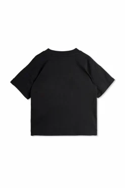 Mini Rodini CZARNY Polo z nadrukiem
