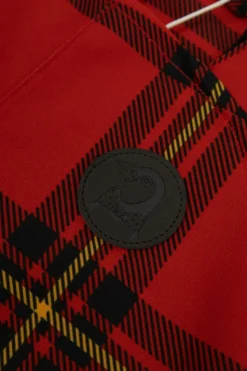 Mini Rodini CZERWONY Kombinezon na szelkach