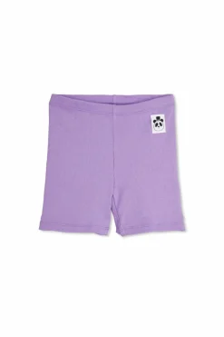 Mini Rodini FIOLETOWY Krótkie leginsy