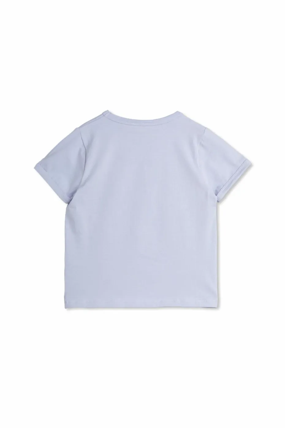 Mini Rodini FIOLETOWY T-shirt z nadrukiem