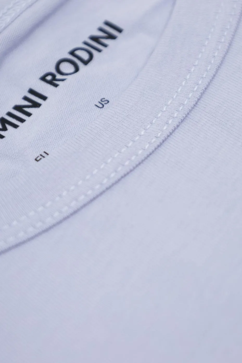 Mini Rodini FIOLETOWY T-shirt z nadrukiem