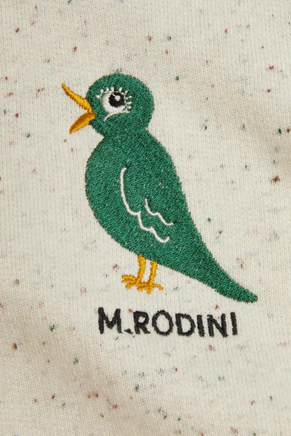 Mini Rodini kremowy Spodnie dresowe