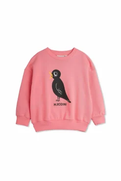 Mini Rodini RÓŻOWY Bluza z nadrukiem