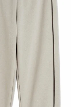 Mini Rodini SZARY Spodnie dresowe z naszywką z logo