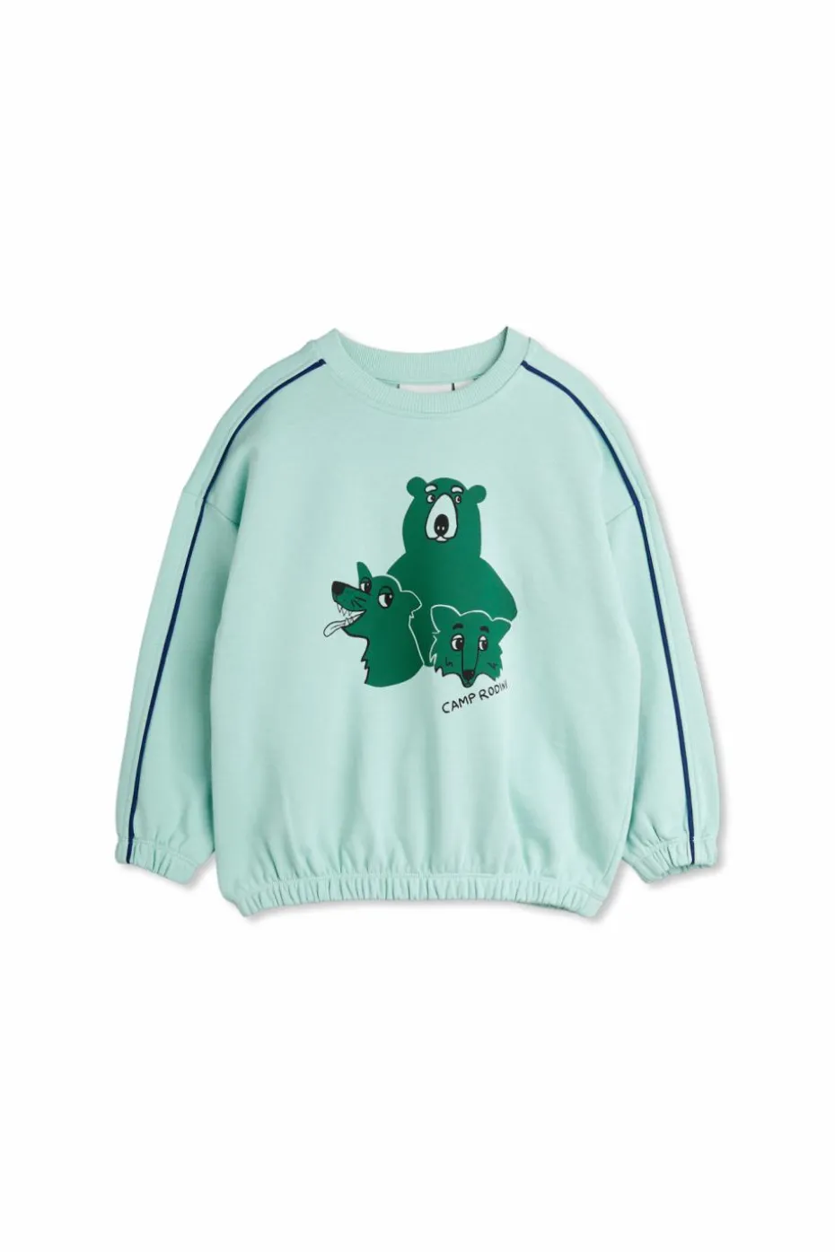 Mini Rodini ZIELONY Bluza z nadrukiem