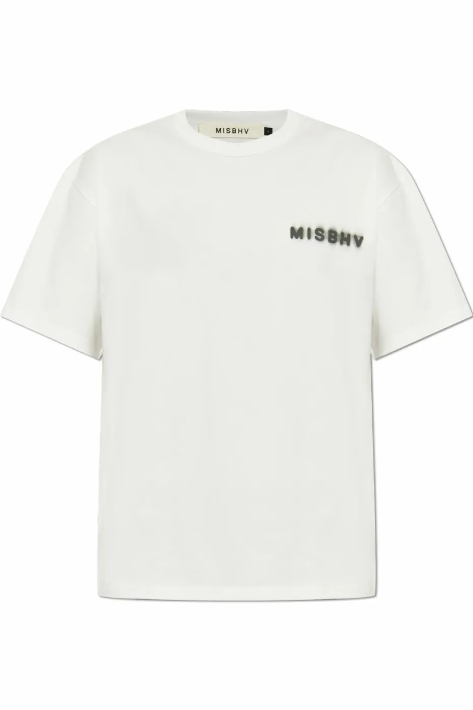 MISBHV BIAŁY T-shirt z logo