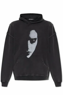 MISBHV CZARNY Bluza z nadrukiem