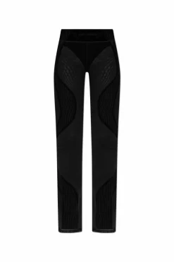 MISBHV CZARNY Legginsy z logo