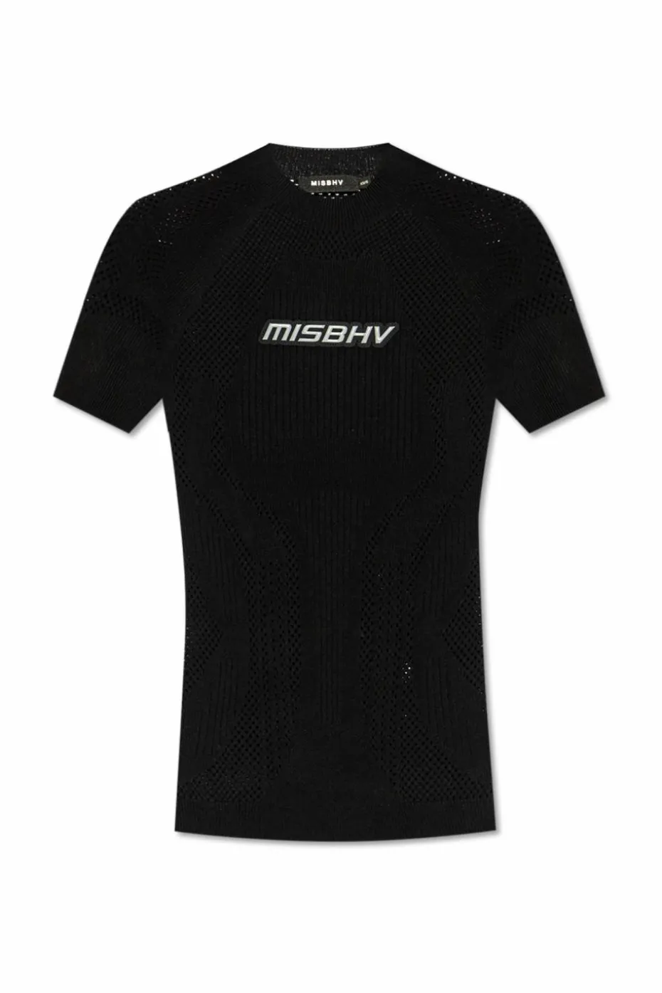 MISBHV CZARNY Top z logo