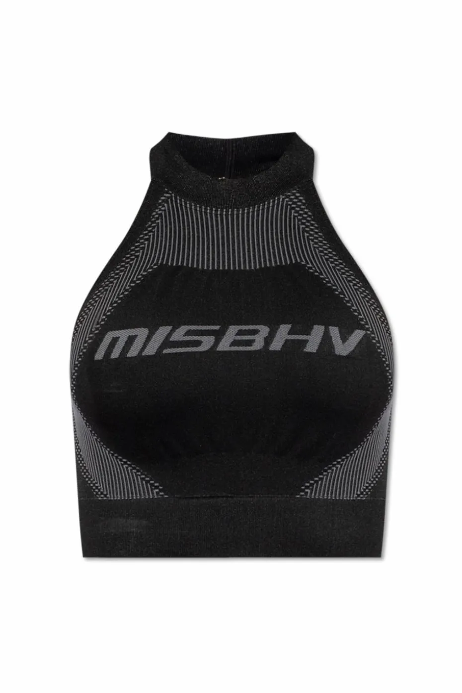MISBHV CZARNY Top z logo