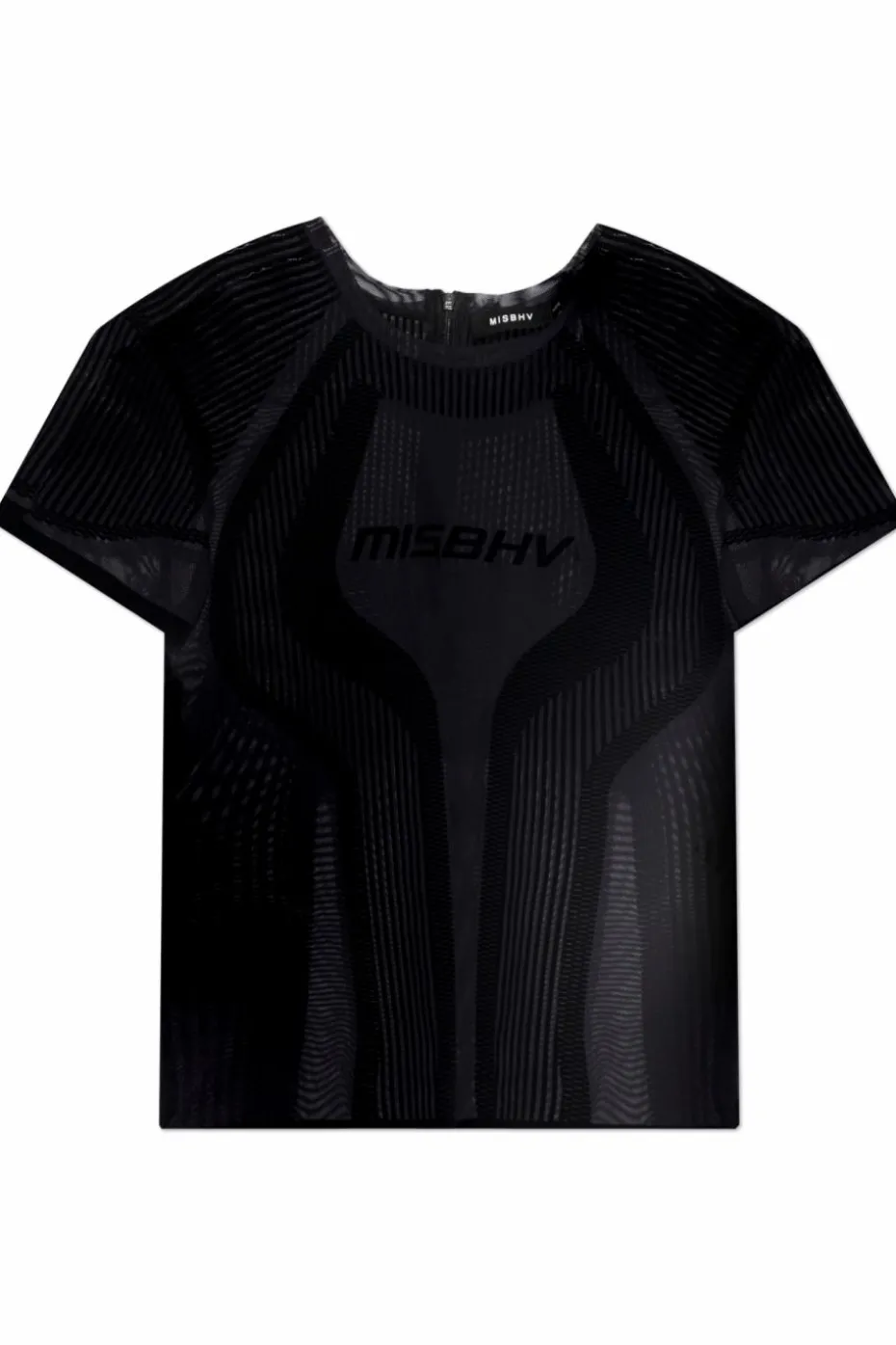 MISBHV CZARNY Top z logo