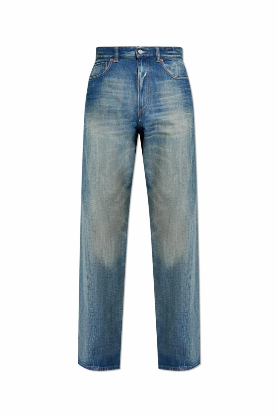 MM6 Maison Margiela NIEBIESKI Jeansy z prostymi nogawkami