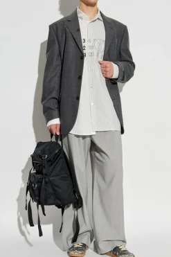 MM6 Maison Margiela SZARY Wełniana marynarka