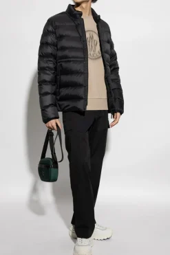 Moncler beżowy Bluza z logo
