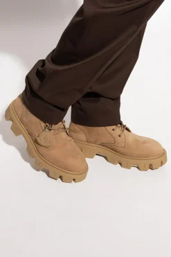 Moncler beżowy Buty za kostkę `Peak City`