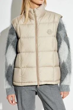 Moncler beżowy Dwuwarstwowa kurtka `Almandine`
