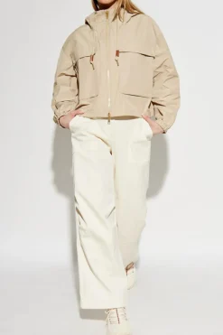 Moncler beżowy Kurtka `Sauvan`