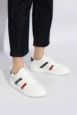 Moncler BIAŁY Buty sportowe ‘Monaco’