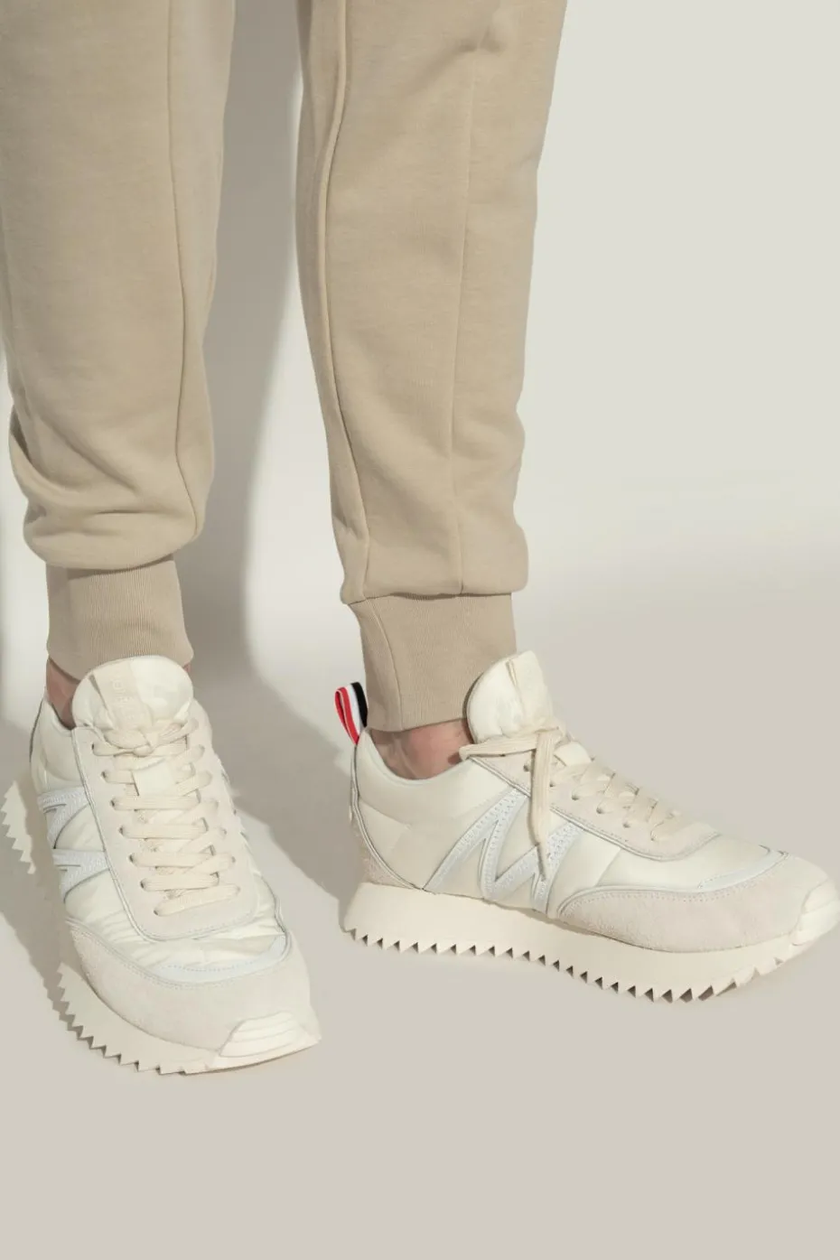 Moncler BIAŁY Buty sportowe `Pacey`