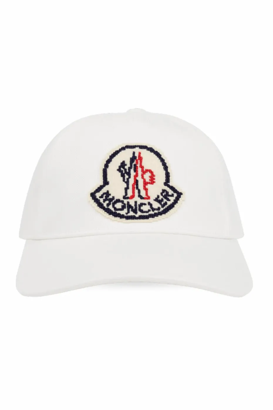 Moncler BIAŁY Czapka z daszkiem