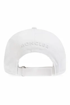 Moncler BIAŁY Czapka z logo